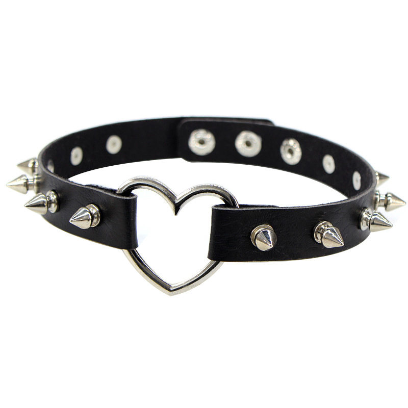 Gợi Cảm Spike Punk Cổ Da Vòng  - đánh giá và giá Goth Punk Spike Choker