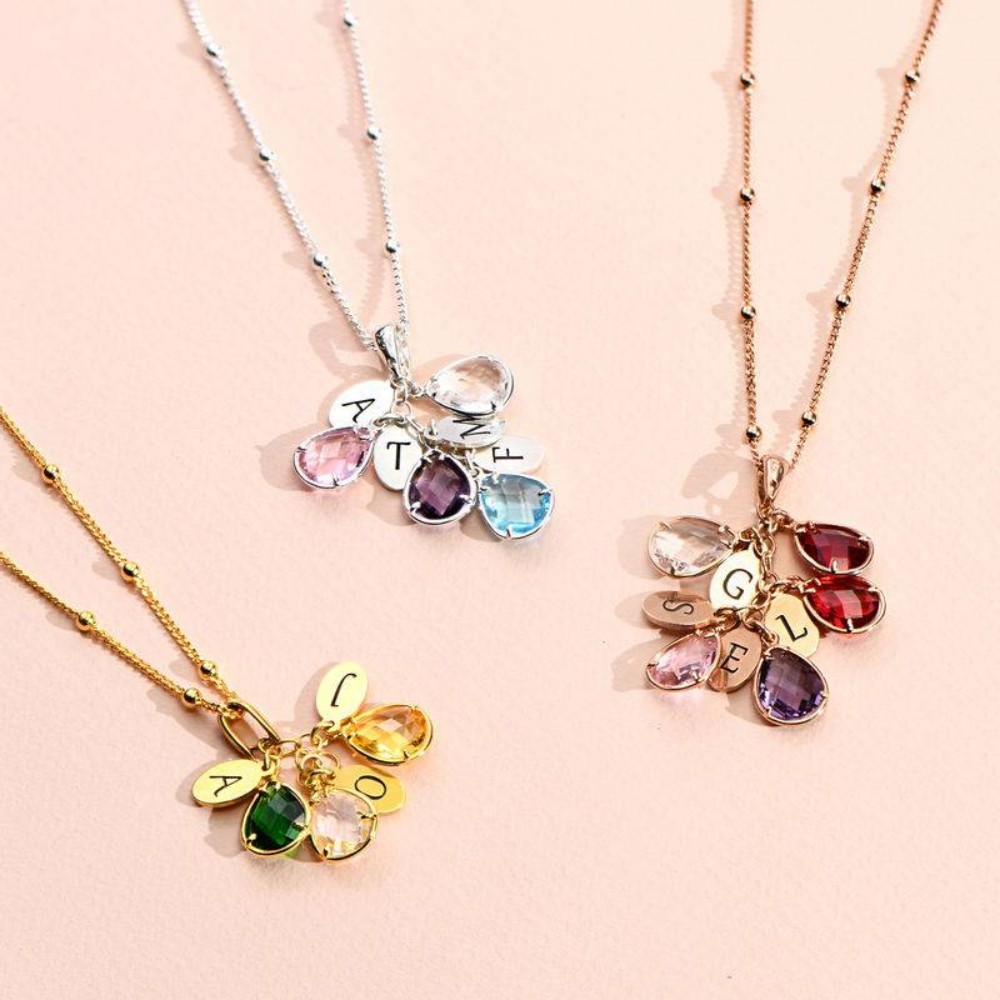 Customized Name Pendant Person - đánh giá và giá Initial Letter Necklace 18K Gold