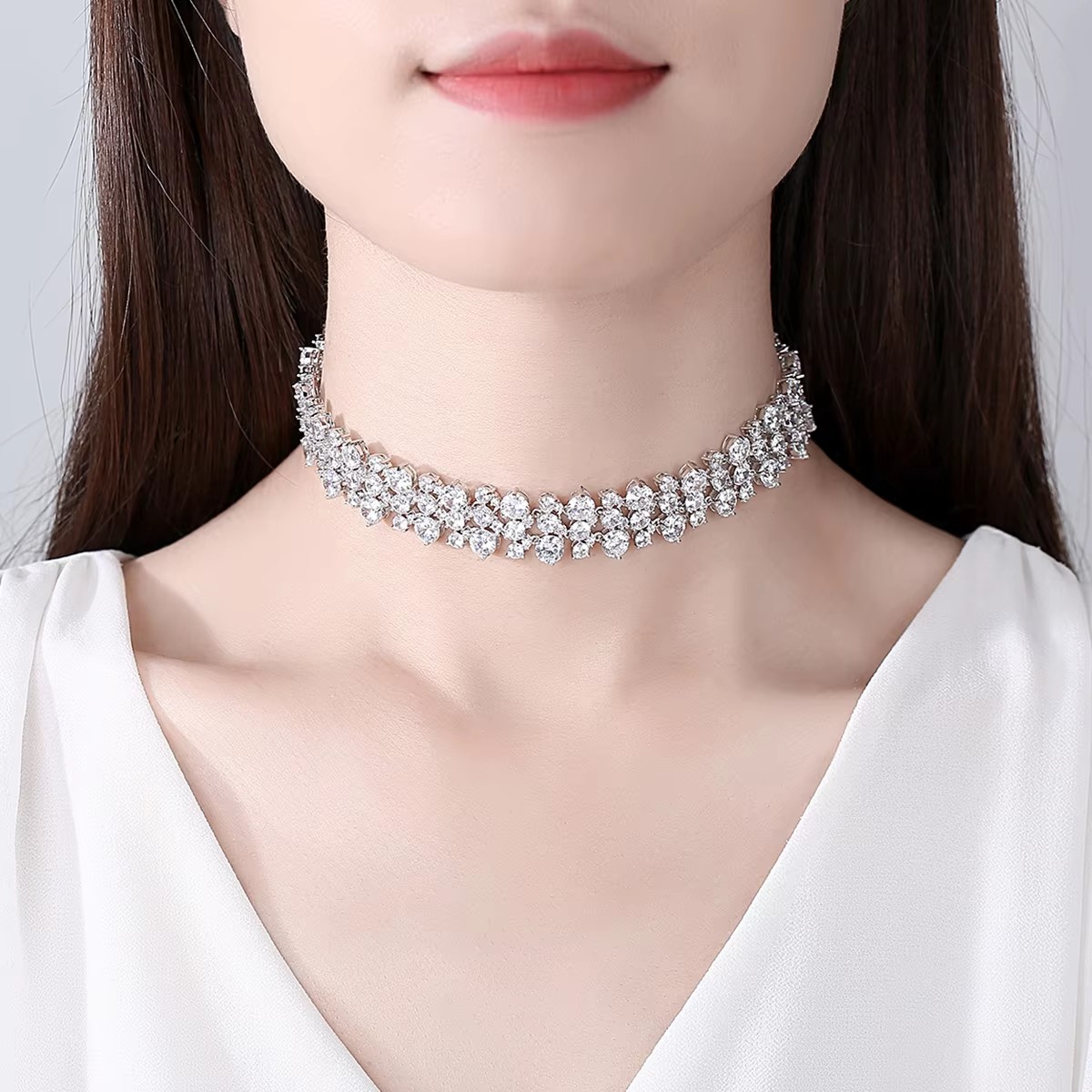 LUOTEEMI Three Layers Cubic Zi - đánh giá và giá Layered Pendant Necklace Aesthetic