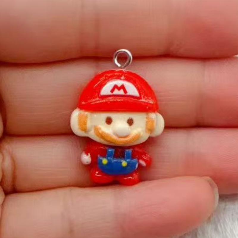 10pcs resin cartoon pendant, D - đánh giá và giá Earrings