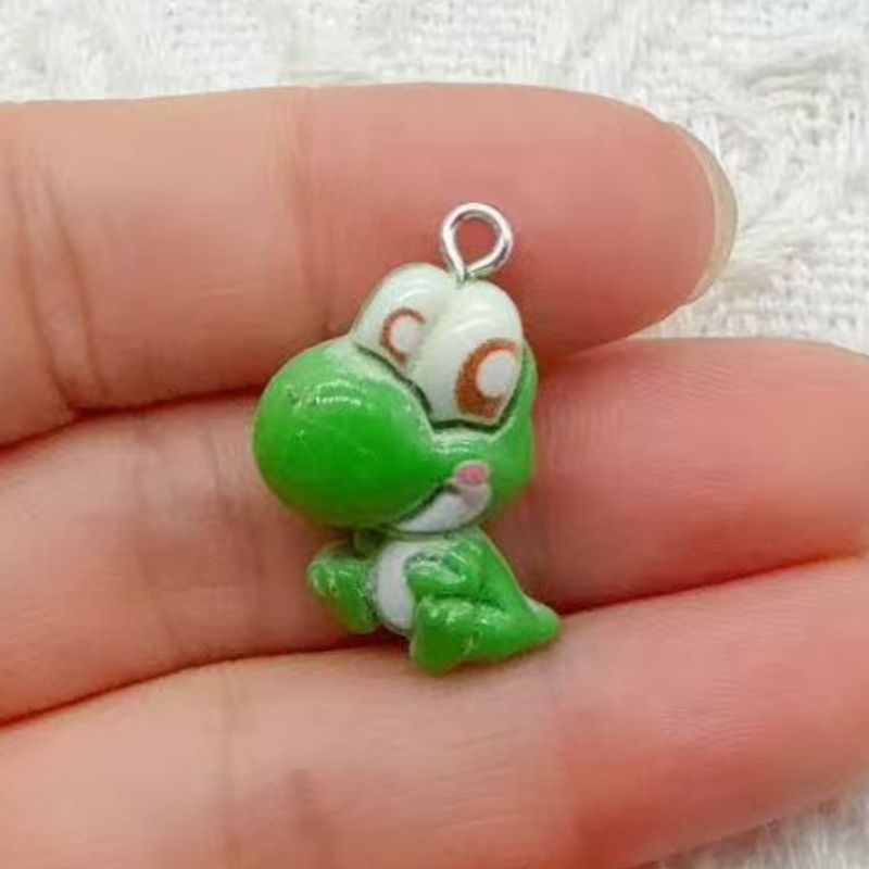 10pcs resin cartoon pendant, D - đánh giá và giá Earrings