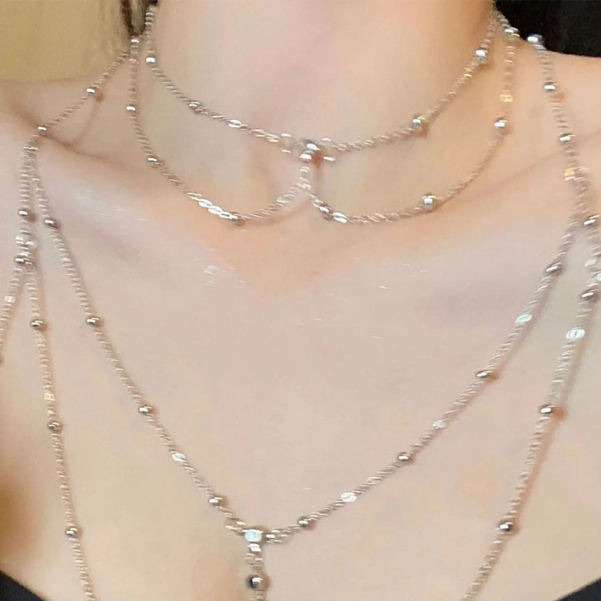 Sexy Aesthetic Multi-layer Spa - đánh giá và giá Layered Pendant Necklace Aesthetic