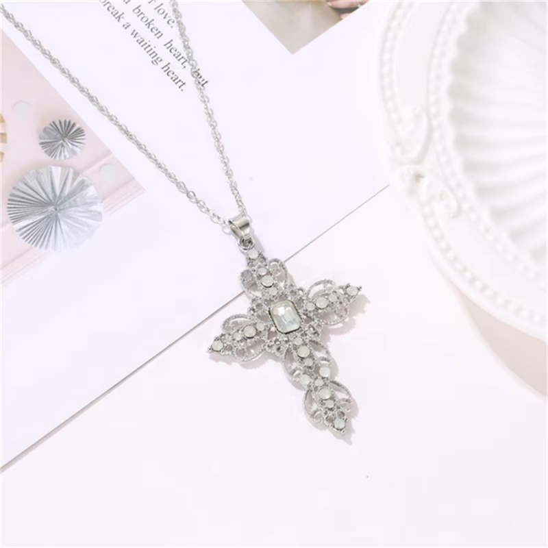 2-piece Y2K double-layer neckl - đánh giá và giá Layered Pendant Necklace Aesthetic
