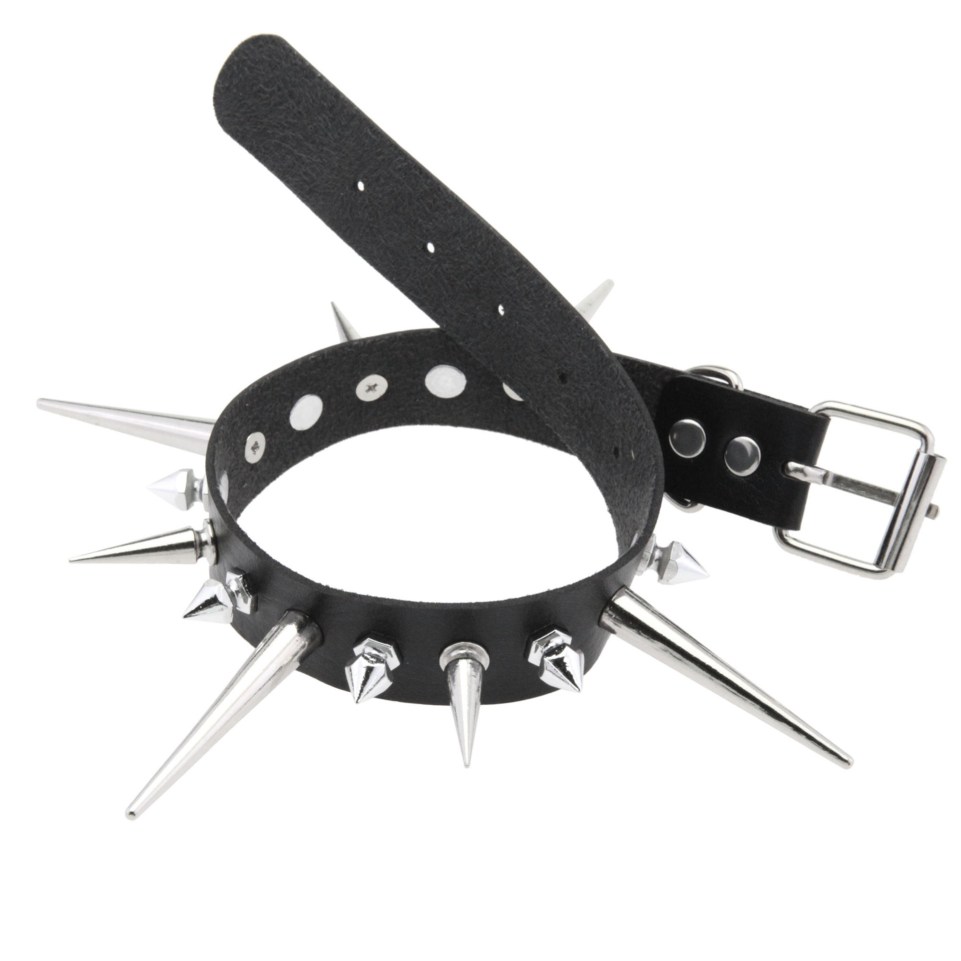 Goth Long Spike Choker Punk Fa - đánh giá và giá Goth Punk Spike Choker
