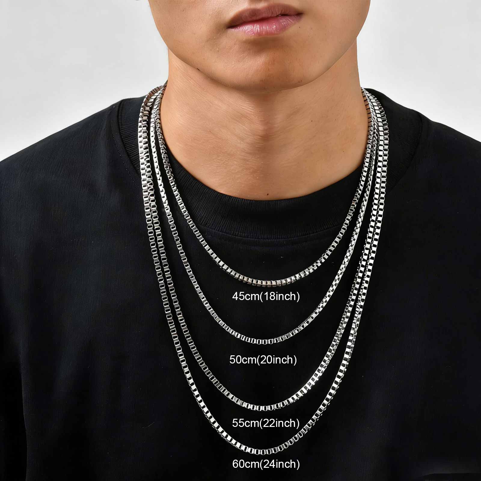 1 Đến 3MM Thép Không Gỉ Hộp Ch - đánh giá và giá Cuban Link Chain 12Mm