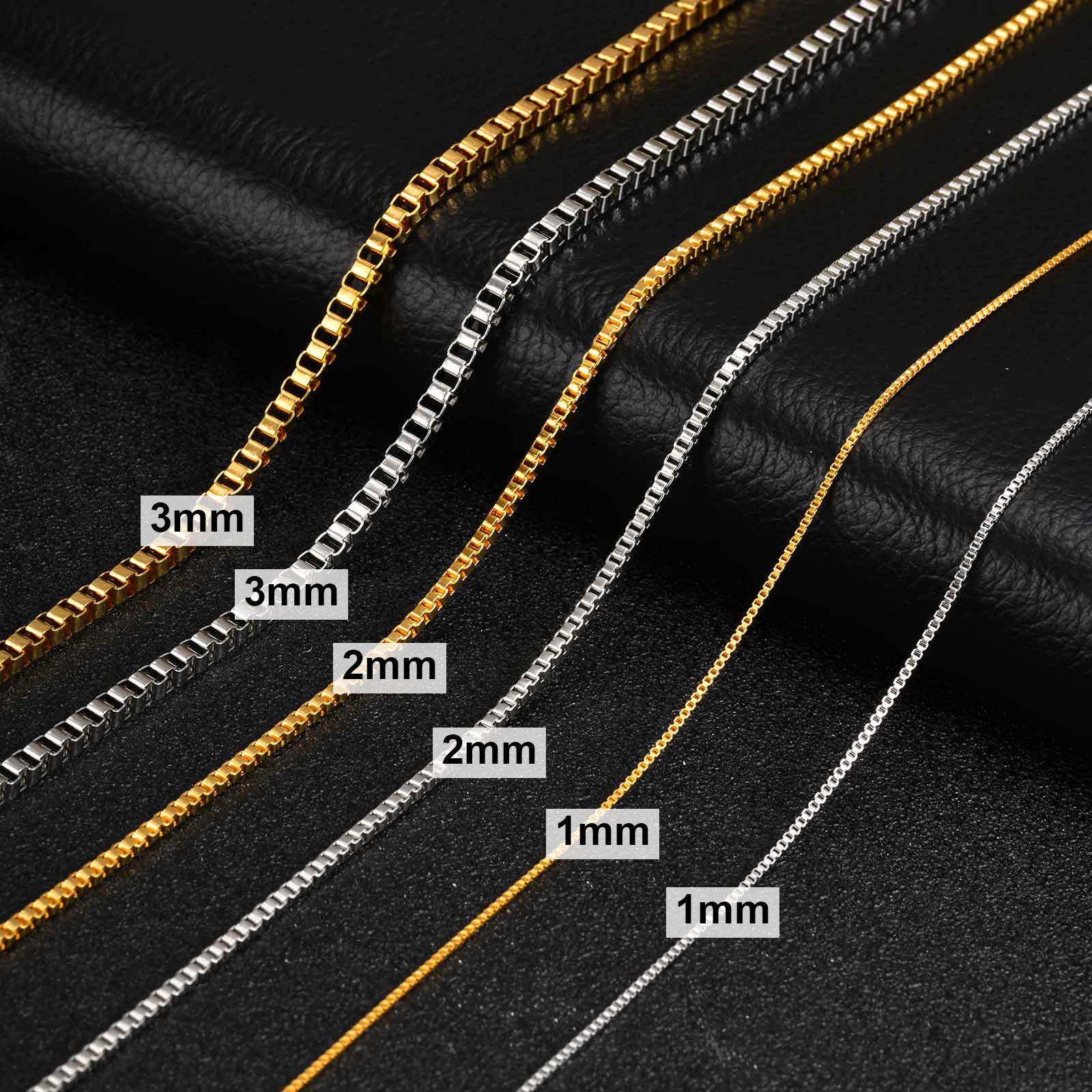 1 Đến 3MM Thép Không Gỉ Hộp Ch - đánh giá và giá Cuban Link Chain 12Mm