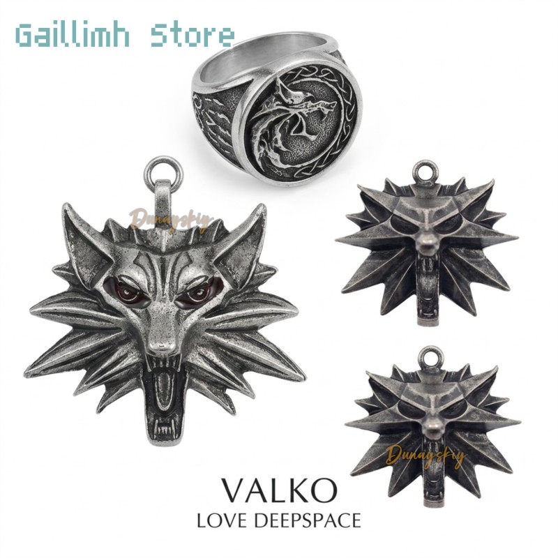 Gift Role Play Pendant Wolf Ga - đánh giá và giá Anime Pendant Necklace