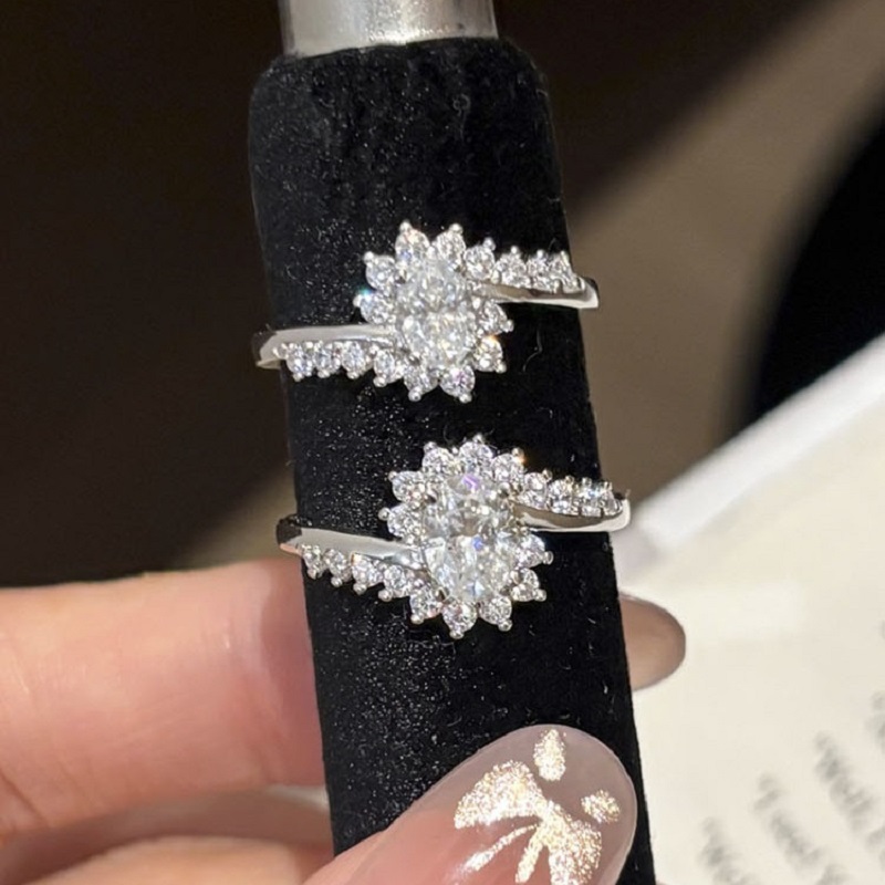 Apaison Luxury 0.5ct&1 Carat M - đánh giá và giá Moissanite Engagement Ring 1 Carat