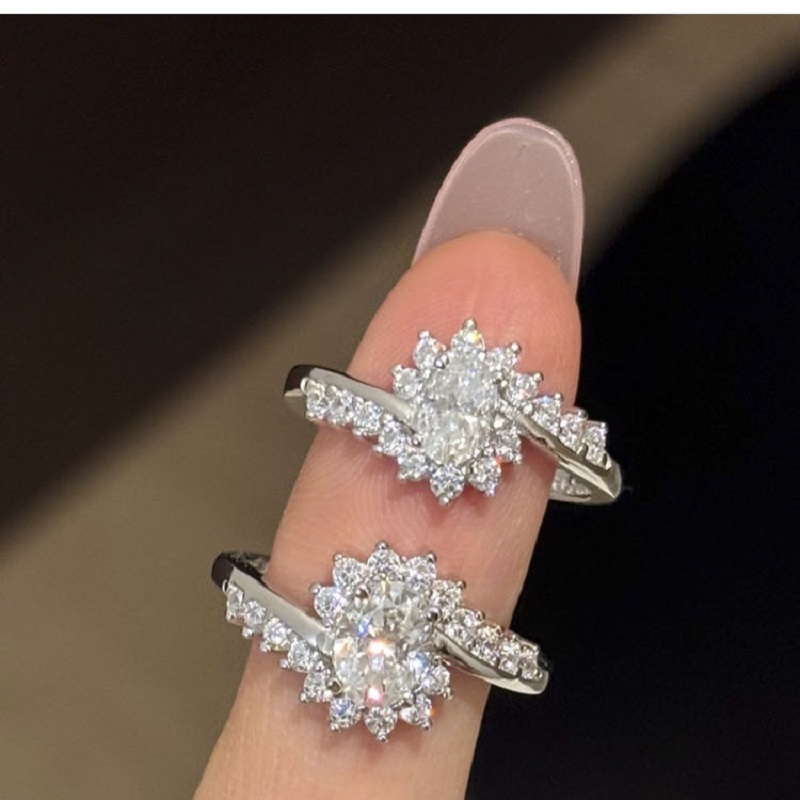 Apaison Luxury 0.5ct&1 Carat M - đánh giá và giá Moissanite Engagement Ring 1 Carat