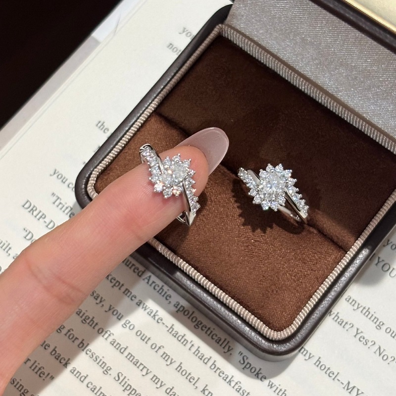 Apaison Luxury 0.5ct&1 Carat M - đánh giá và giá Moissanite Engagement Ring 1 Carat