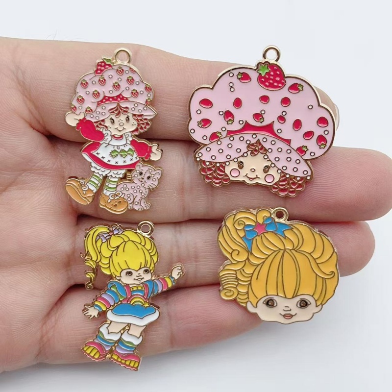10pcs Cute Little Girl Enamel  - đánh giá và giá Earrings