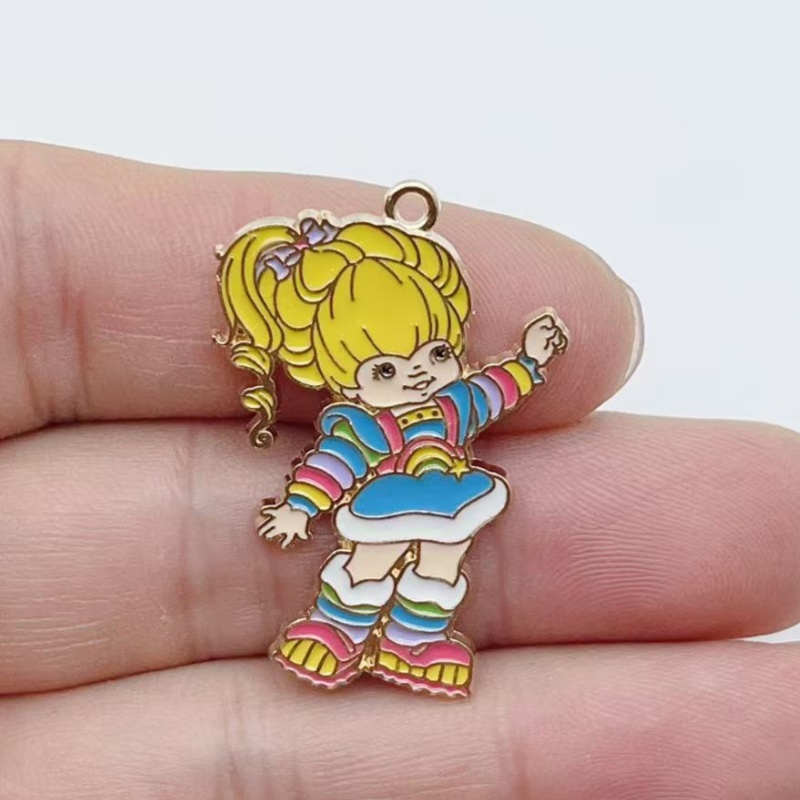 10pcs Cute Little Girl Enamel  - đánh giá và giá Earrings