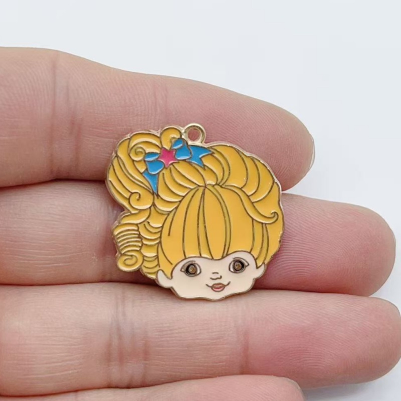 10pcs Cute Little Girl Enamel  - đánh giá và giá Earrings