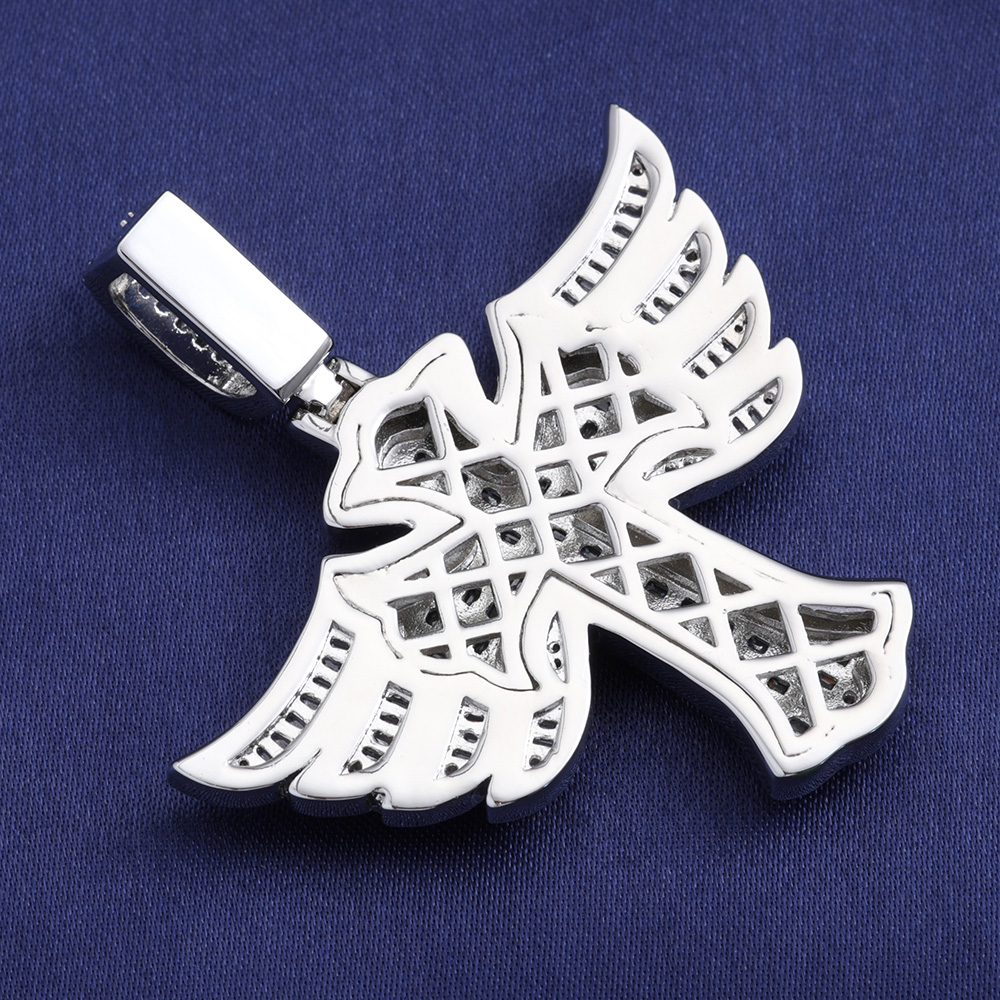 Hip Hop Full Diamond 18k gold  - đánh giá và giá Cross Pendant Necklace Gold