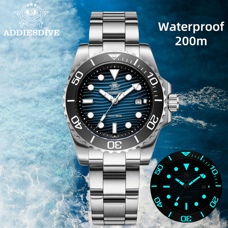 ADDIESDIVE Men's 2115 Quartz W - đánh giá và giá Watch Accessories