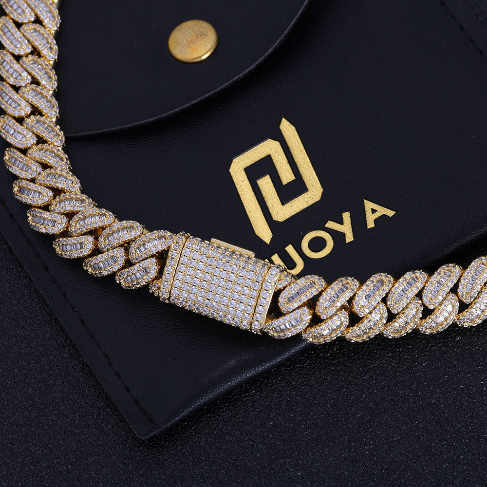 NUOYA Hip Hop Jewelry High Qua - đánh giá và giá Cuban Link Chain 12Mm